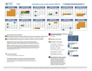 District Calendar Spanish
