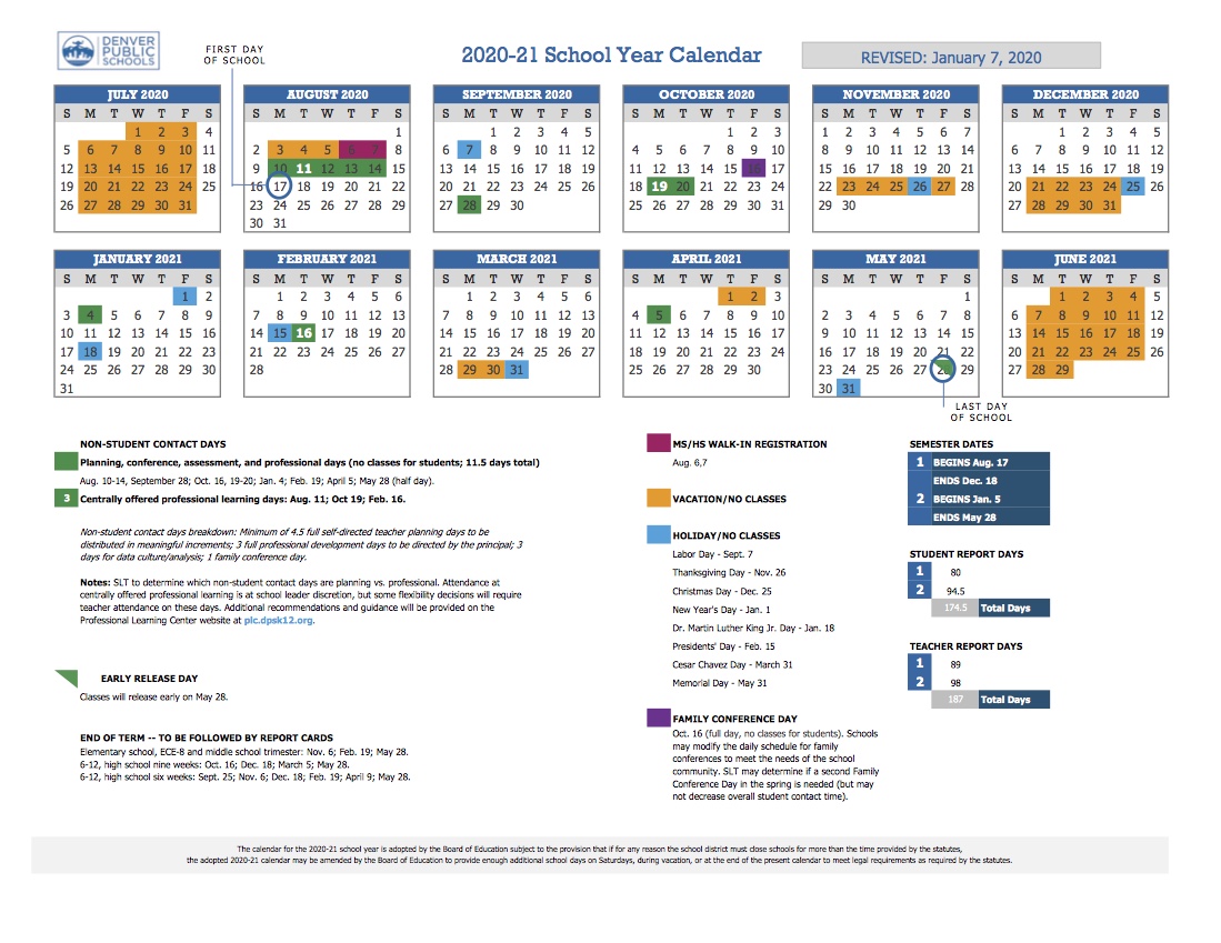 School Calendar - STEDMAN ELEMENTARY