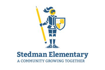 Stedman Elementary A Community Growing Together Logo